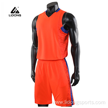 customized basketball uniform basketball top and shorts